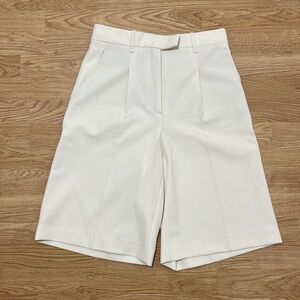 Cream Trouser Jorts